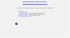 Desktop Screenshot of bunbury.org.uk